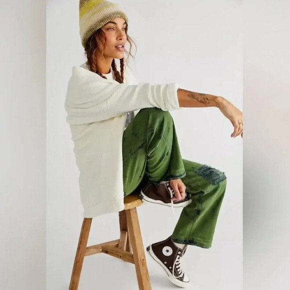 NWT Free People Ottoman Sweater Cardigan Color Ecru Size XS - Picture 3 of 9